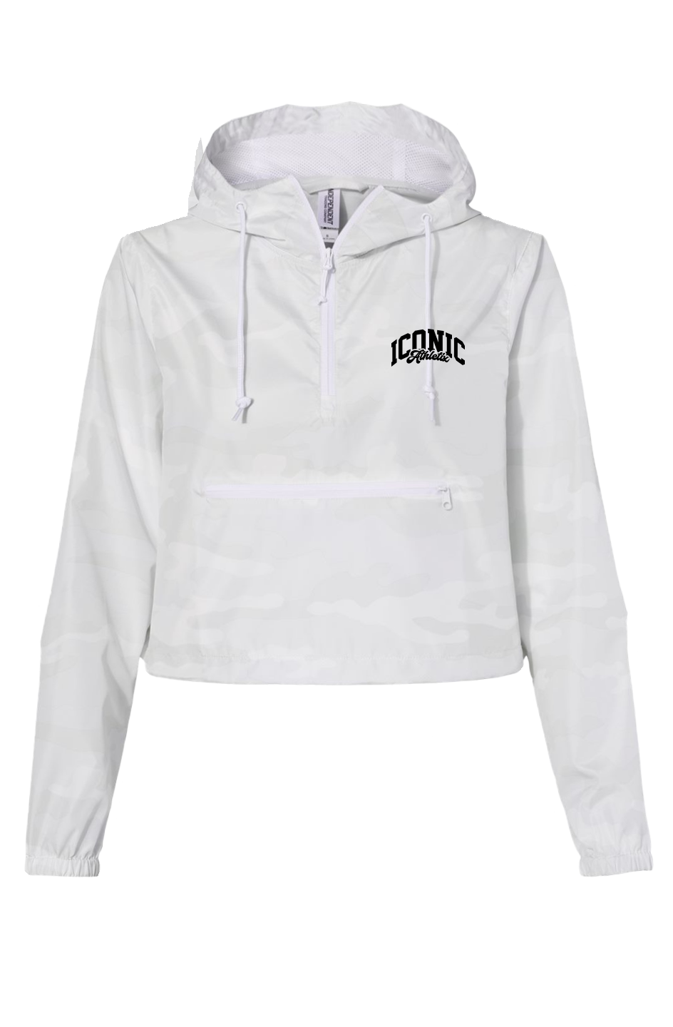 Lightweight Pullover Crop Windbreaker