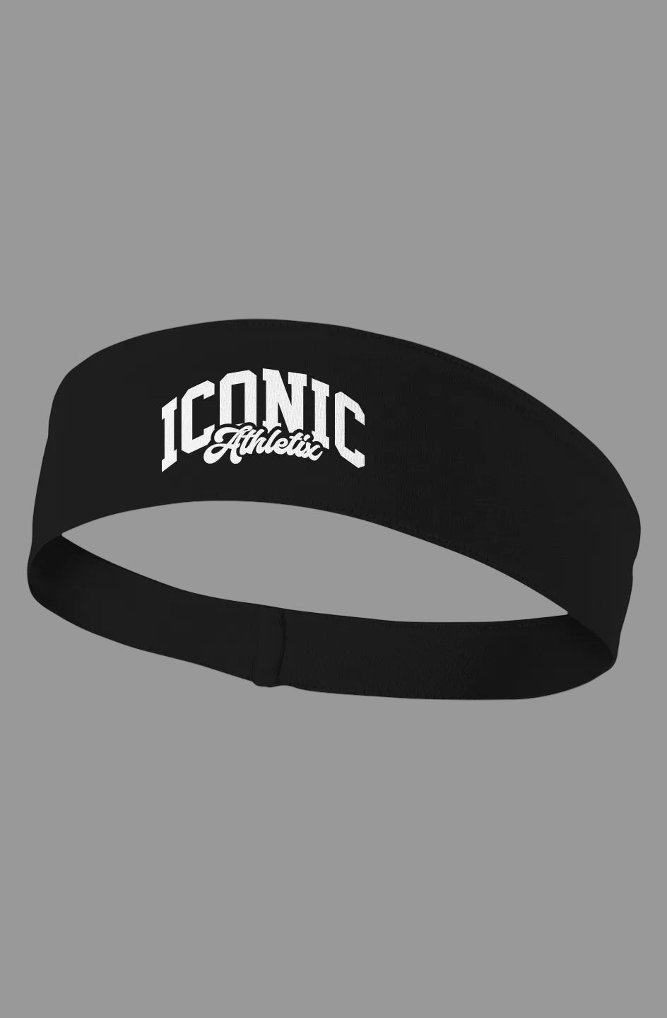 Iconic Athletix Logo Competitor Headband