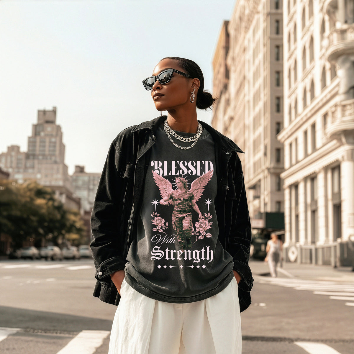 Blessed With Strength – Vintage Heavyweight Tee