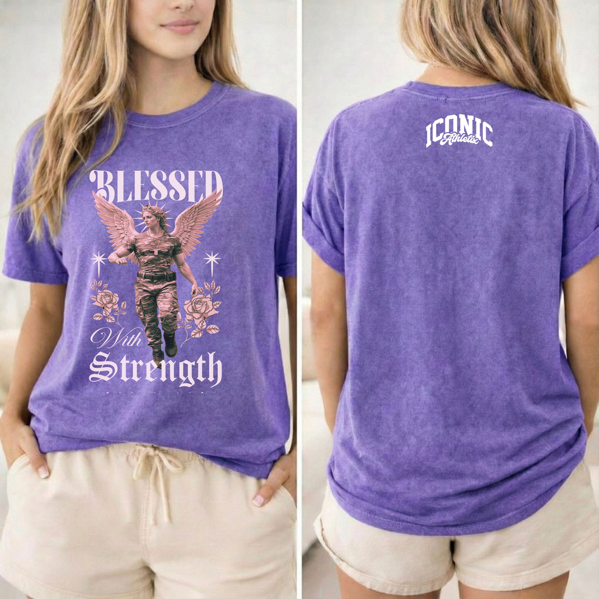 Blessed With Strength – Vintage Heavyweight Tee