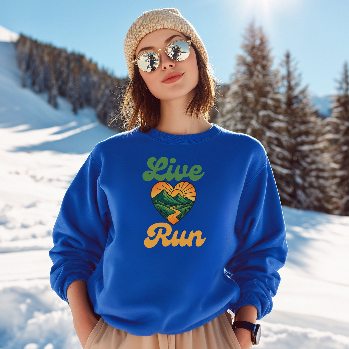 Live Love Run Unisex Sweatshirt