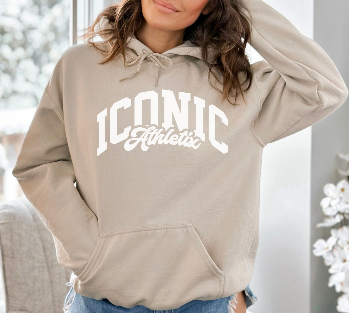 Iconic Athletix Logo Unisex Hoodie