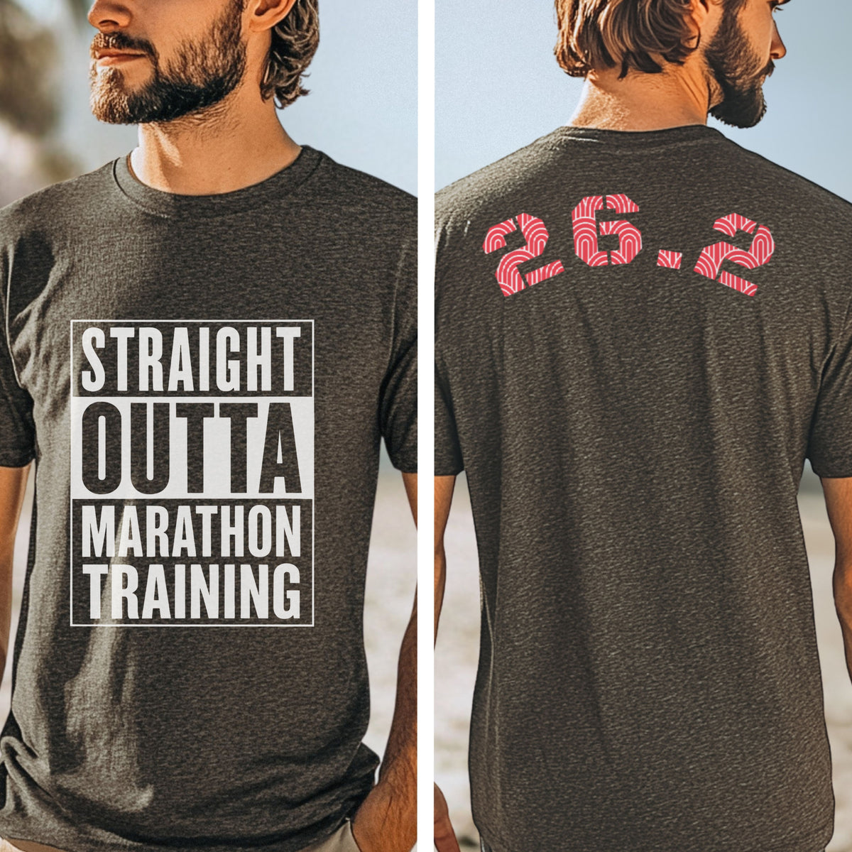 Straight Outta Marathon Training Graphic Tee