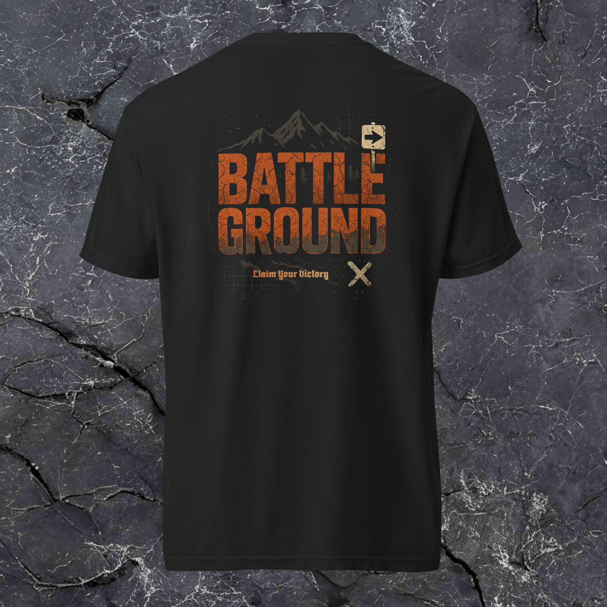Battle Ground Garment-Dyed Heavyweight Tee