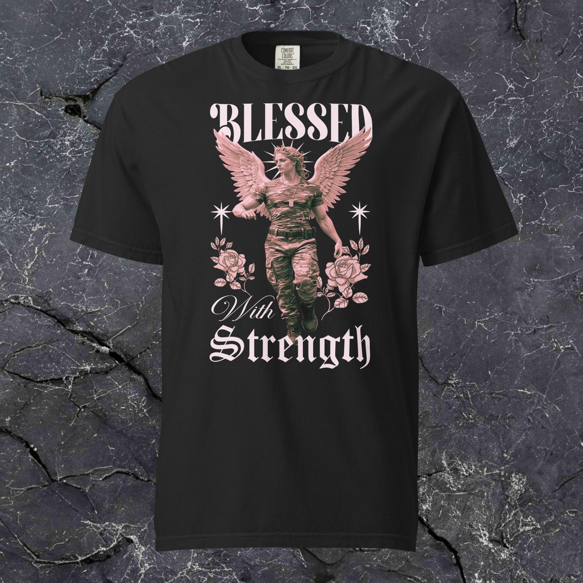 Blessed With Strength – Vintage Heavyweight Tee