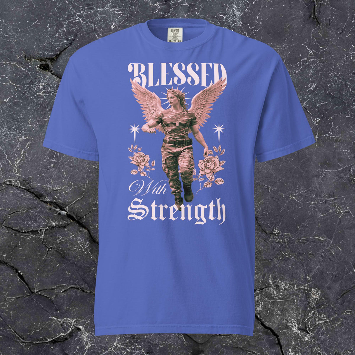Blessed With Strength – Vintage Heavyweight Tee