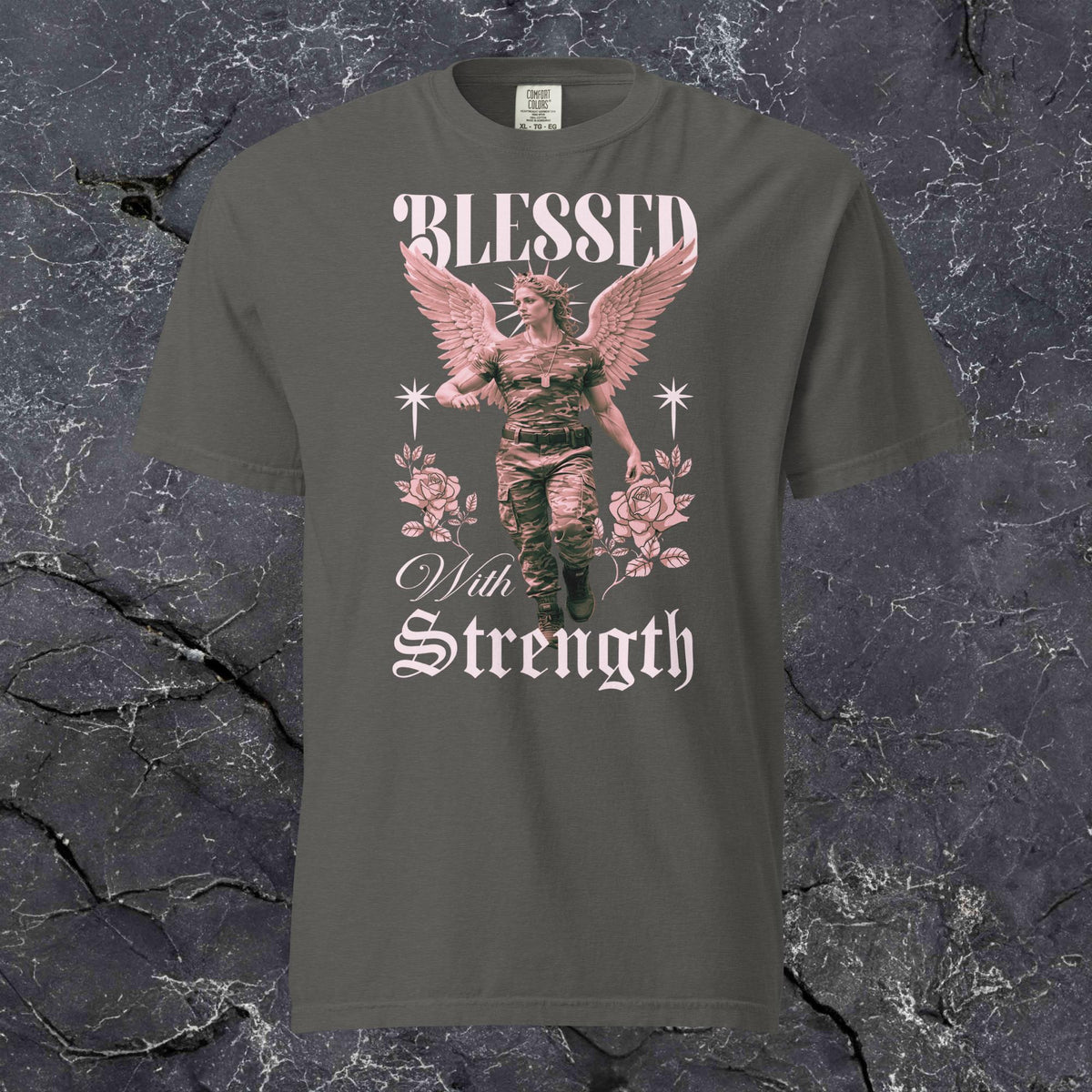Blessed With Strength – Vintage Heavyweight Tee