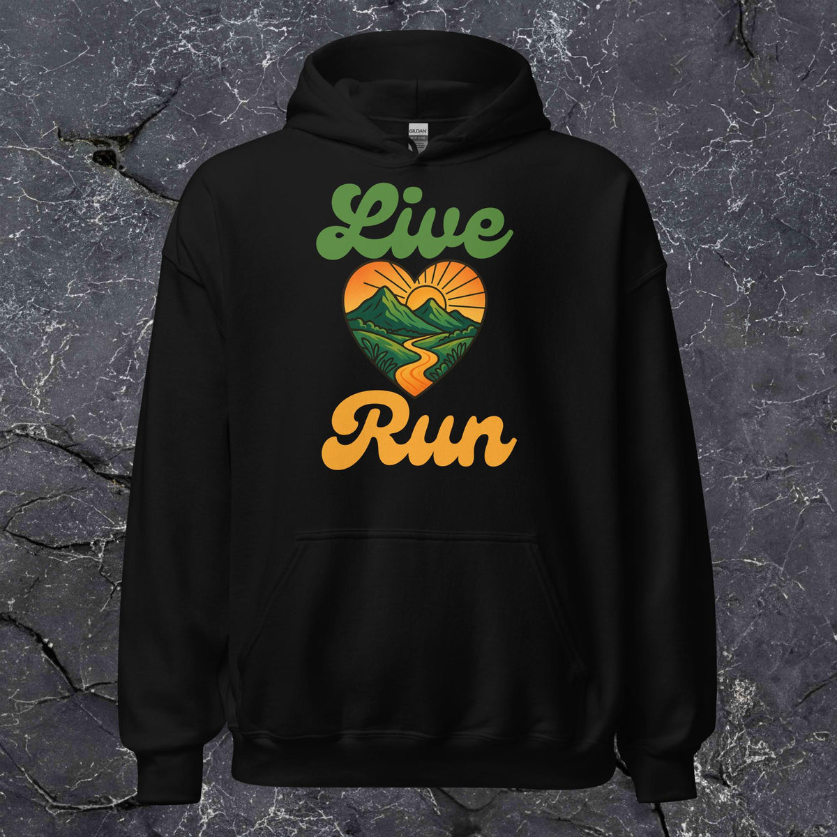 Live Love Run Unisex Hoodie