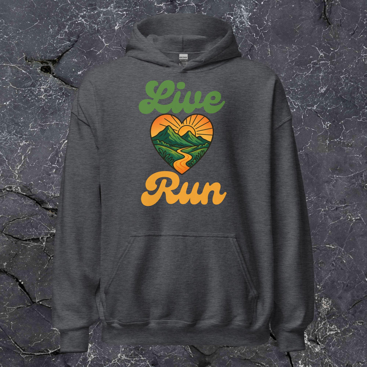 Live Love Run Unisex Hoodie