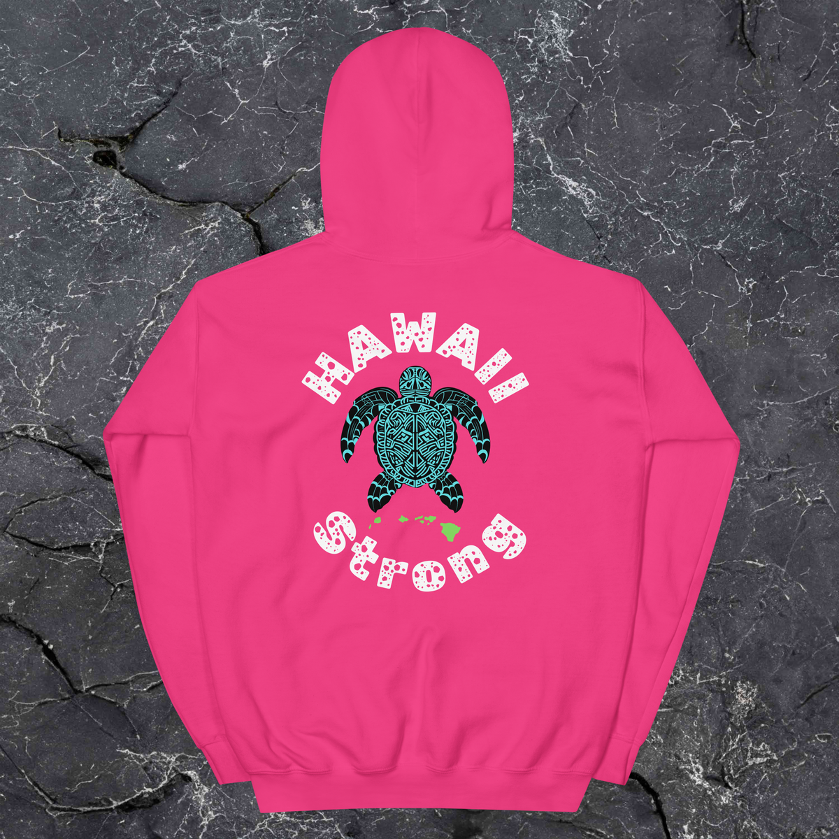 Hawaii Strong Unisex Relief Hoodie