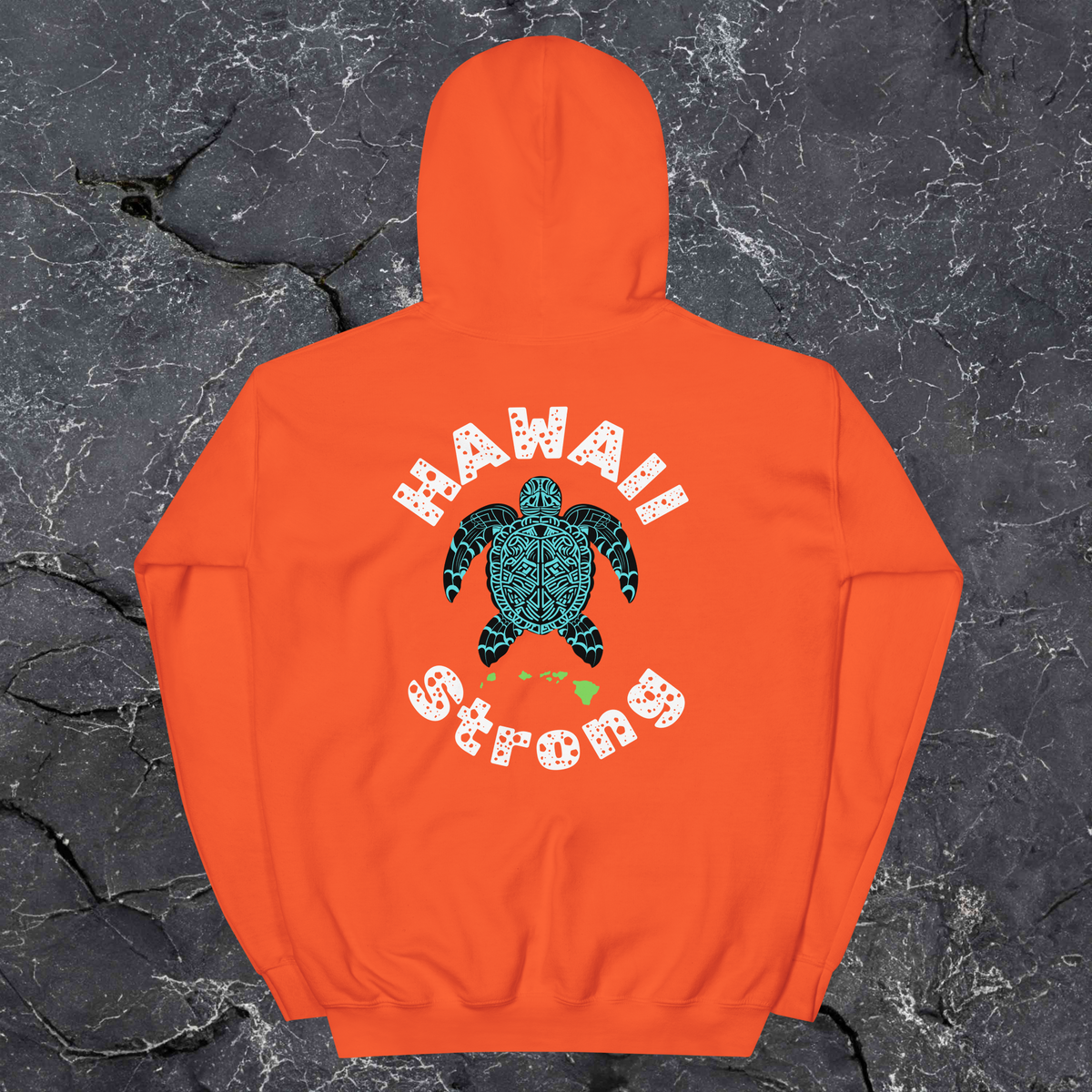 Hawaii Strong Unisex Relief Hoodie