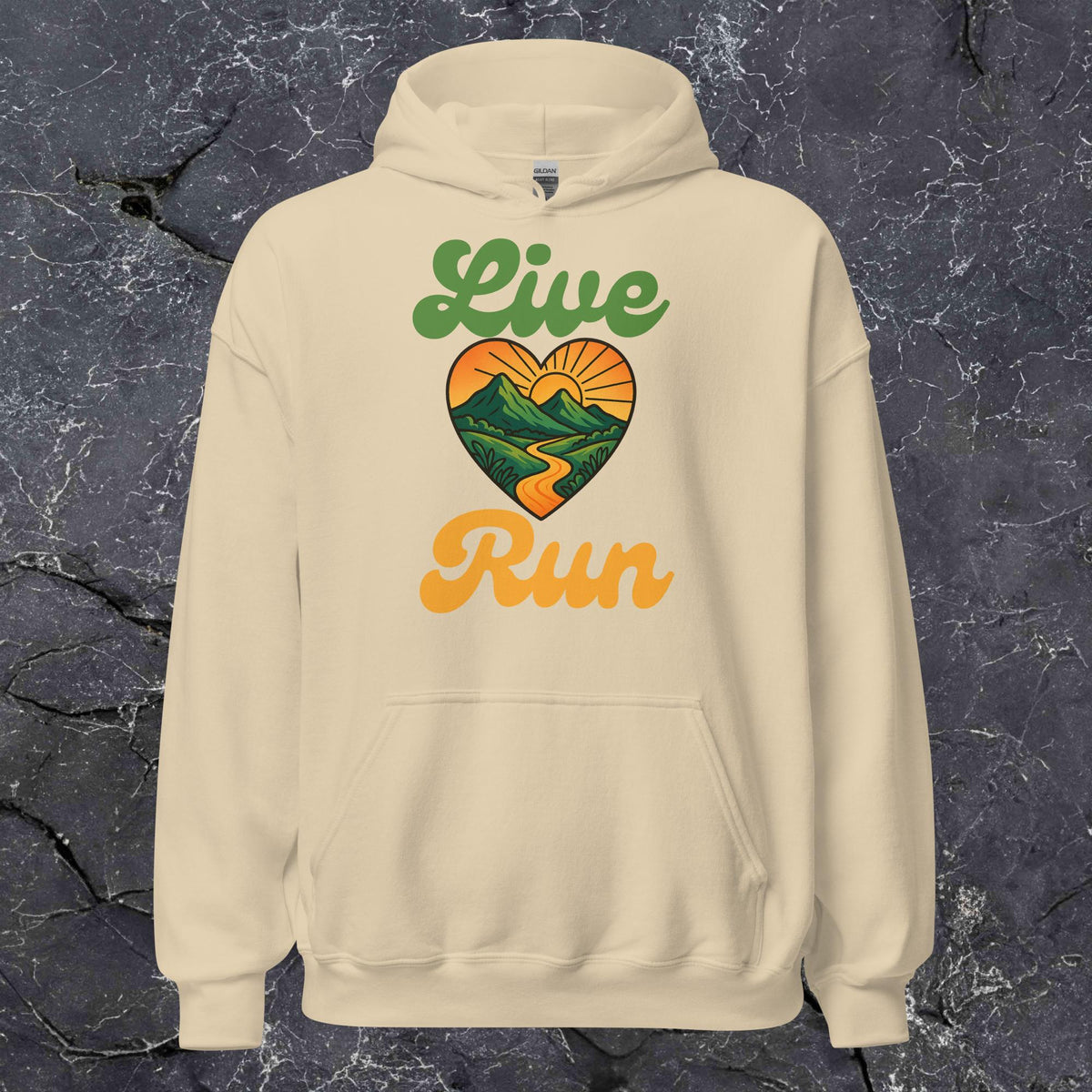 Live Love Run Unisex Hoodie