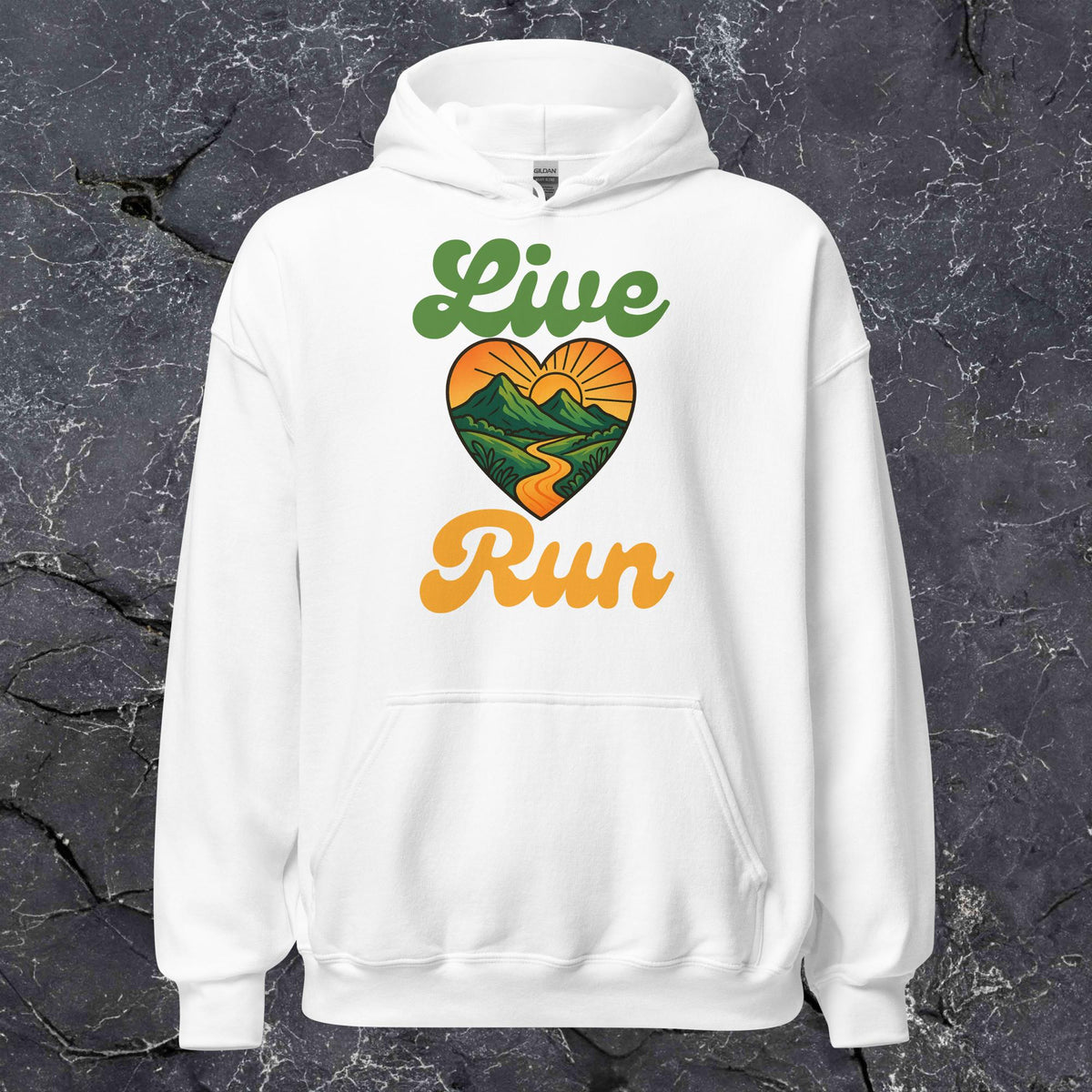 Live Love Run Unisex Hoodie
