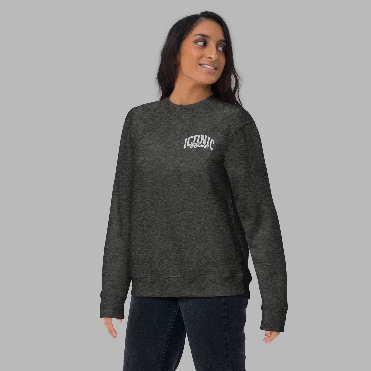 Iconic "Fearless" Embroidered Sweatshirt