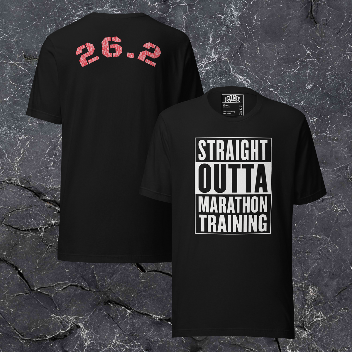 Straight Outta Marathon Training Graphic Tee