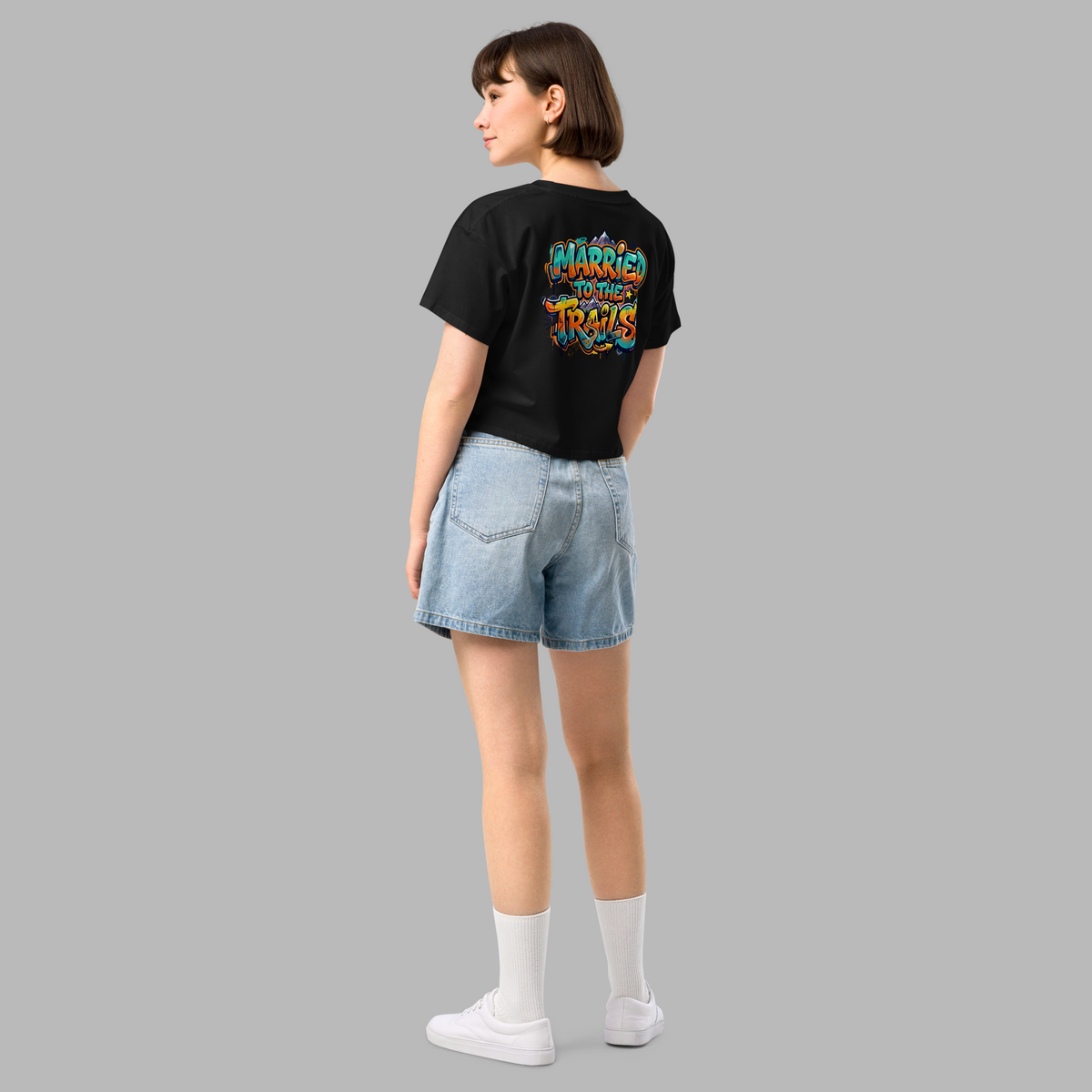 Married to the Trails Women’s Crop Top
